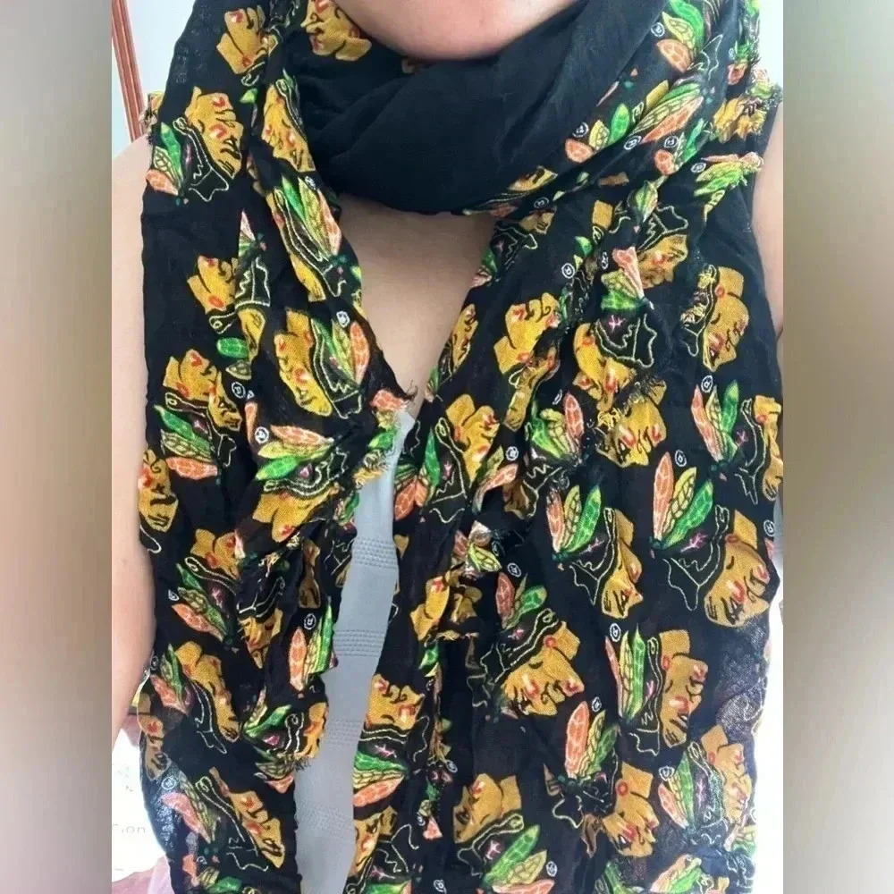 Blackhawks Viscose Scarf